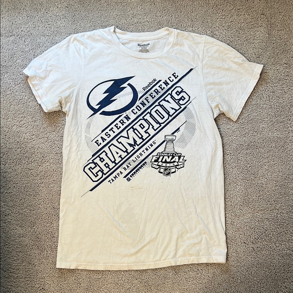 Reebok White Short Sleeve Tee